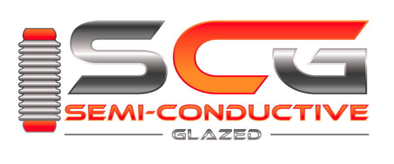 semi-conductive glazed insulators